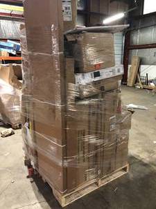 lot 26 image: Pallet of Assorted Furniture and General Merchandise May Contain Missing Pieces Various Models and Conditions  Customer Returns See Pictures