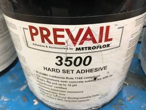 lot 103 image: PREVAIL 3500 HARD SET ADHESIVE