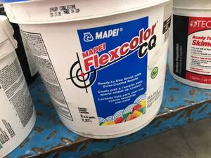 lot 112 image: MAPEI FLEX COLOR CQ