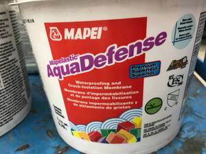 lot 114 image: MAPEI MAPELASLIC AQUA DEFENSE