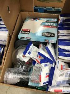 lot 118 image: ASSORTED ITEMS BOX, PAST BEST BUY DATE OR HAVE FLAWS