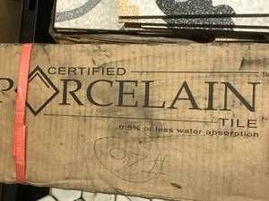 lot 27 image: 2 BOXES TILES