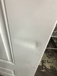 lot 91 image: PREMIUM STEEL SLAB DOOR 32IN