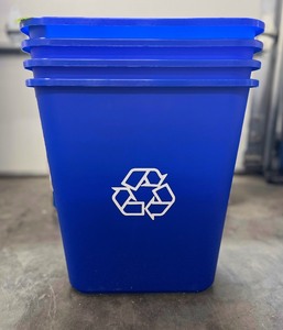 lot 50 image: Recycling Bins X 4