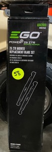 lot 58 image: EGO Power AB4200D 6 ZTR Mower Replacement Blade Set
