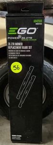 lot 56 image: EGO Power AB4200D 6 ZTR Mower Replacement Blade Set