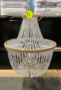 lot 71 image: Pottery Barn Kids Chandelier