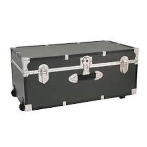 Seward Trunk Seward Explorer 30 in. Trunk with Wheels & Lock, Olive Customer Returns See Pictures