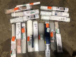 Lot of Assorted Wallpaper Various Models and Conditions Customer Returns See Pictures