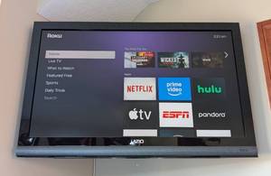 lot 52 image: 42 Vizio TV with Roku