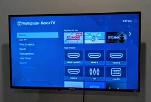 lot 27A image: Westinghouse Hulu 43 TV