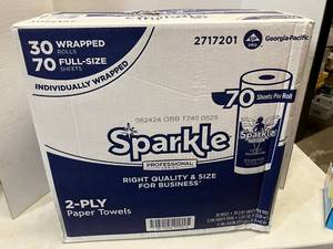 lot 5 image: Sparkle Paper Towels