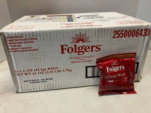 lot 81 image: Folgers Coffee