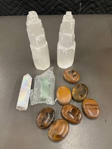NJ - Collection of Healing Crystals and Polished Stones
