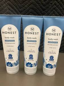 Set of 3 Honest Body Wash - Soothing Therapy for Eczema-Prone Skin