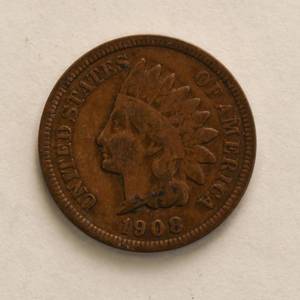 lot 4 image: 1908-S Indian Cent