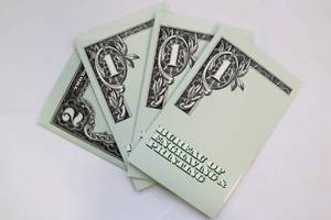 lot 41 image: Bureau of Engraving and Printing $1 Dollar & $ 2 Dollar Sheets