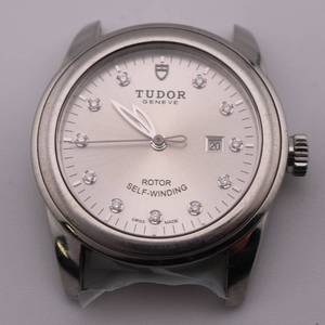 lot 47 image: Ladies Tudor 53000 Wristwatch Rotor Self Winding Diamond Markers J NEEDS SERVICE