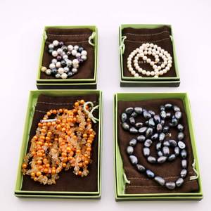 lot 58 image: Ross Simons Jewelry Lot Sterling Clasps Pearl Bead Necklaces