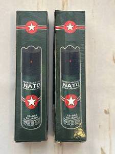 lot 11 image: 2 New Canisters NATO Style CS Spray