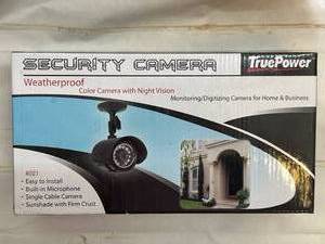 lot 29 image: New Waterproof Color Night Vision Camera