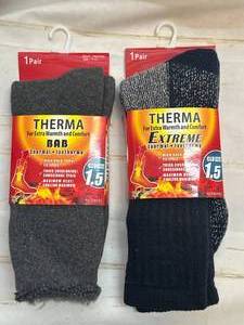 lot 32 image: 2 New Pair Winter Thermal Socks