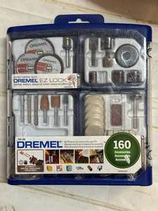 lot 73 image: New Dremel 160pc Accessories Set