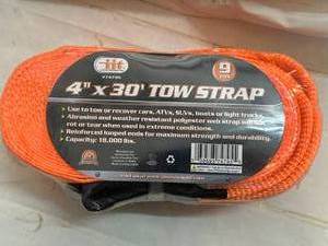 lot 82 image: New 4x30 Tow Strap