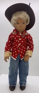 lot 275 image: Vintage SASHA Gregor Doll - Boy Rodney 1972 to 1973, Cowboy Outfit