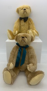 lot 68 image: Vintage Mohair Teddy Bears, OLIVER and BUSTER - Qty 2