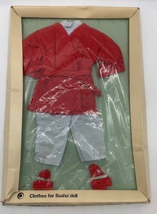 lot 102 image: Vintage SASHA DOLL - GREGOR PAJAMAS #803 NIB