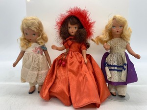 lot 298 image: Vintage Storybook, NANCY ANN Dolls - Qty 3
