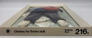 lot 101 image: Vintage SASHA DOLL Sailing Suit #216s NIB