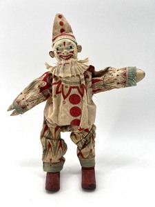 lot 60 image: Vintage SCHOENHUT Humpty Dumpty Clown