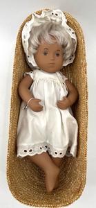 lot 84 image: Vintage SASHA Baby Doll - SUNDRESS and Bonnet #502