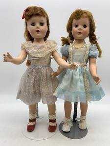 lot 164 image: Vintage WALKER Dolls - Qty 2