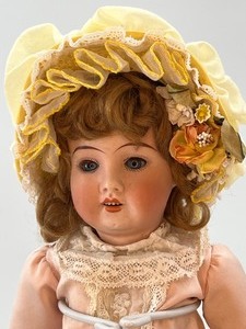 lot 177 image: Antique Bisque Doll - Germany - 21 R 20 - Possible Gebruder Kuhnlenz