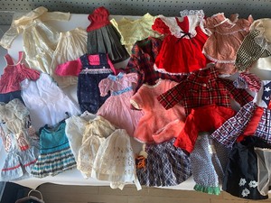 lot 170 image: Vintage Assortment of DollBear Clothing - Over 30 Pieces