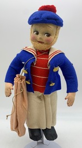 lot 266 image: Vintage LENCI Sailor Doll