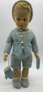lot 265 image: Vintage LENCI Boy in Blue by Madam Saavini
