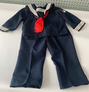 lot 297 image: Vintage Childs Sailor Suit