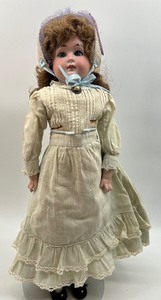 lot 325 image: Antique Bisque Doll - AMERICAN BEAUTY - No Head Markings