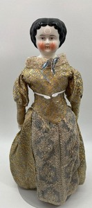 lot 337 image: Antique CHINA DOLL - Germany - High Brow - Circa 1860