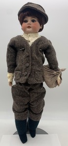 lot 262 image: Antique Bisque Doll - ARMAND MARSEILLE Boy Doll - 3200