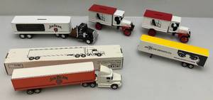 Misc. Die Cast Miniature Collectibles Including Trucks, Semis & More (Some Are Banks)