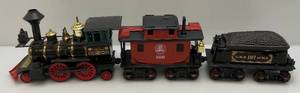 Vintage Collectible Jim Beam Train Car Decanters Including Grant Engine, Coal Tender & Red Caboose (EMPTY)