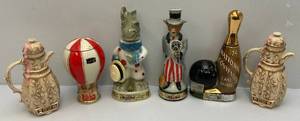 Misc. Vintage Collectible Decanters & More (EMPTY)