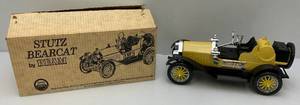Collectible Vintage Jim Beam Stutz Bearcat Decanter (EMPTY)  In Original Box