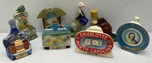 Misc. Vintage Collectible Jim Beam Decanters & More (EMPTY)