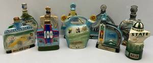 Misc. Vintage Collectible Jim Beam Decanters & More (EMPTY)